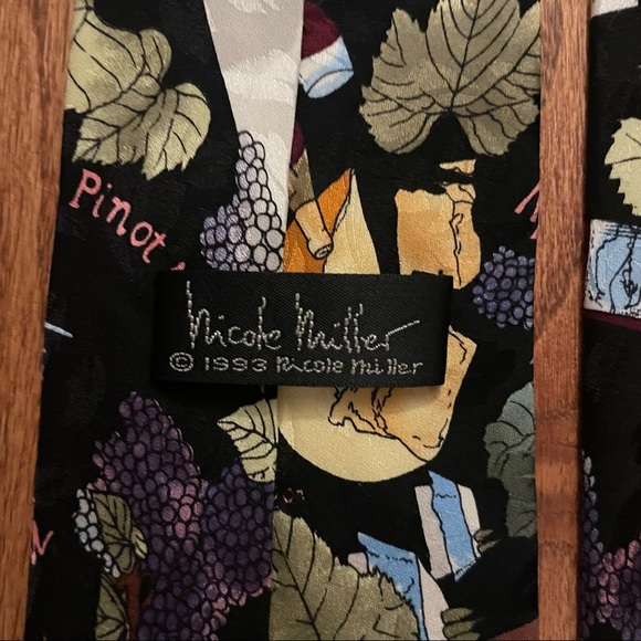 Nicole Miller 1993 hand sewn vintage tie - Picture 7 of 12